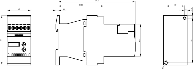 Siemens Sanftstarter Motorstarter 3 Rw3016 1 Bb04 4 K W 400 V 9 A Kompakt Ip20      B-Ware - 4011209719613