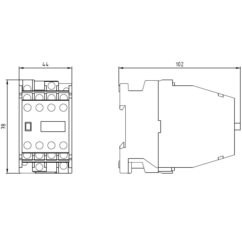 Siemens 3TH4244-0AP0 Hilfsschütz Schütz Relais 1 St Hauptschalter Schalter - 4011209047914