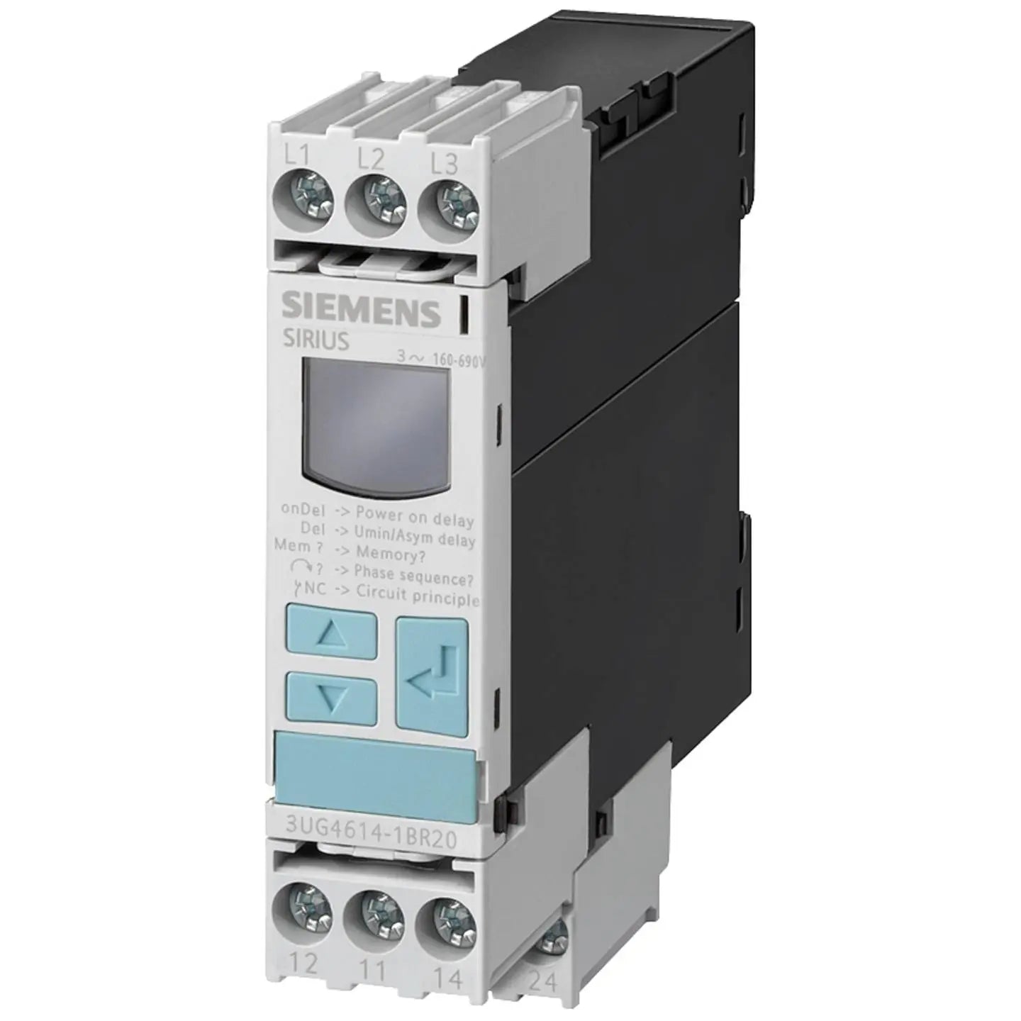 B-Ware Siemens überwachungsrelais Netzrelais 3 Ug4617 1 Cr20 Phasenfolge Phasenausfall - 4011209648395