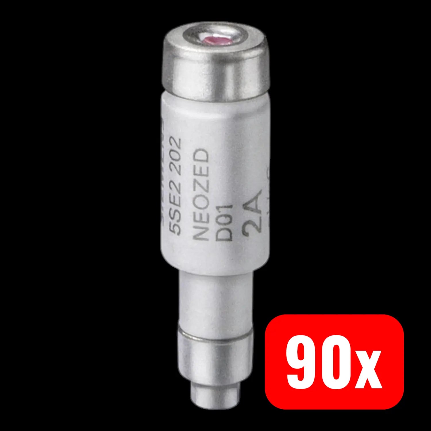 B-Ware Siemens Neozed Sicherung Sicherung Einsatz 4 A Weiß D01 Hauptsicherung 90 Stück - 4001869005935