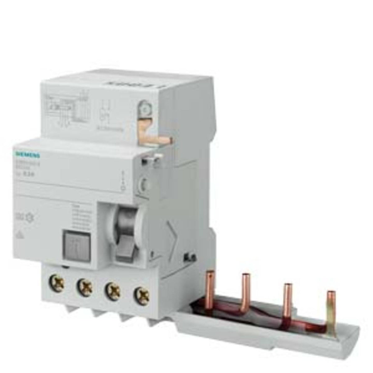 Siemens FI Block A Fehlerstromschutzschalter Sentron Schutz 63 A 30 mA 400V 4pol - 4001869171067