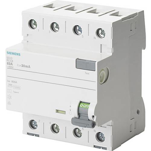 B-Ware Siemens 5 Sv3346 6 Fi Schutzschalter 4polig 63 A 0.03 A Fehlerstromschutzschalter