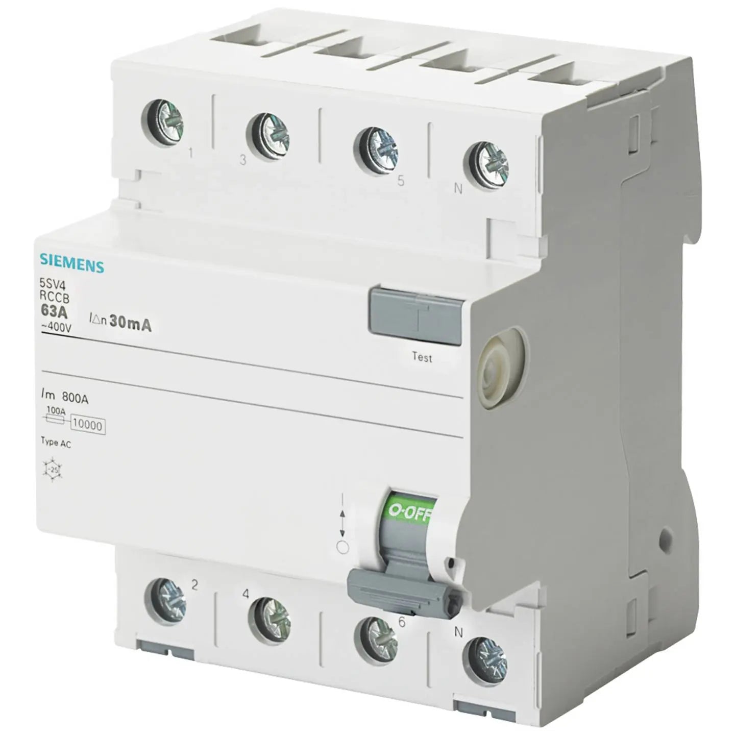 B-Ware Siemens Fehlerstromschutzschalter Fi Schutzschalter Sentron 5 Sv43440 Mb 4 Polig - 4001869529950