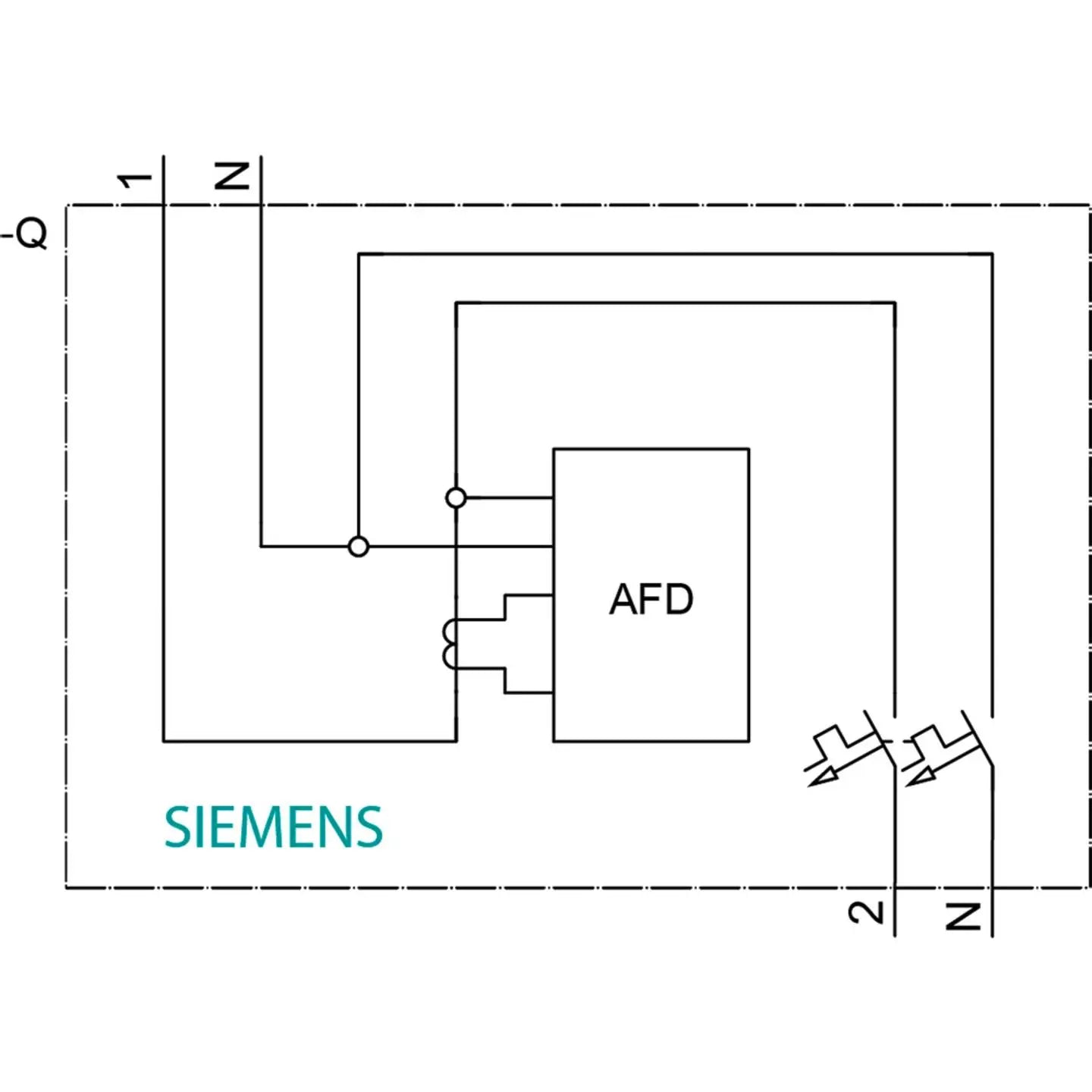B-Ware Siemens Brandschutzschalter Leitungsschutzschalter Kombination Sentron 5 Sv60 - 4001869565019