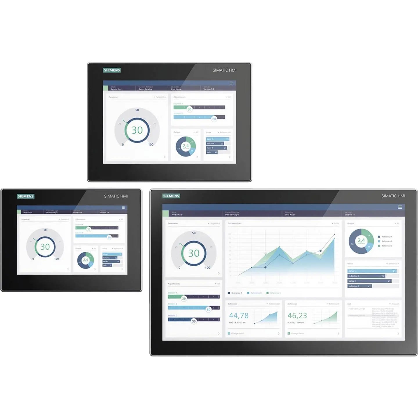 B-Ware Siemens Simatic Bedienpanel Sps Touchpanel Hmi Panel Mtp1000 Unified Comfort Dvd - 4047623411918