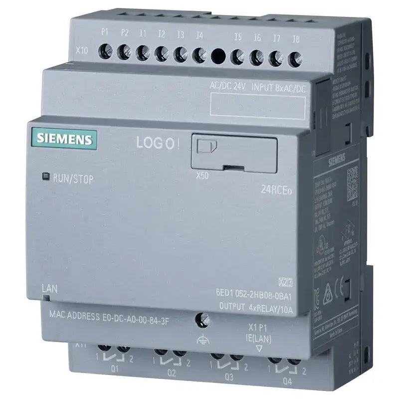 B-Ware Siemens Logikmodul Steuerrelais Logo 24 Rc Eo Automatisierung Erweiterbar 2 Stück - 4034106034467