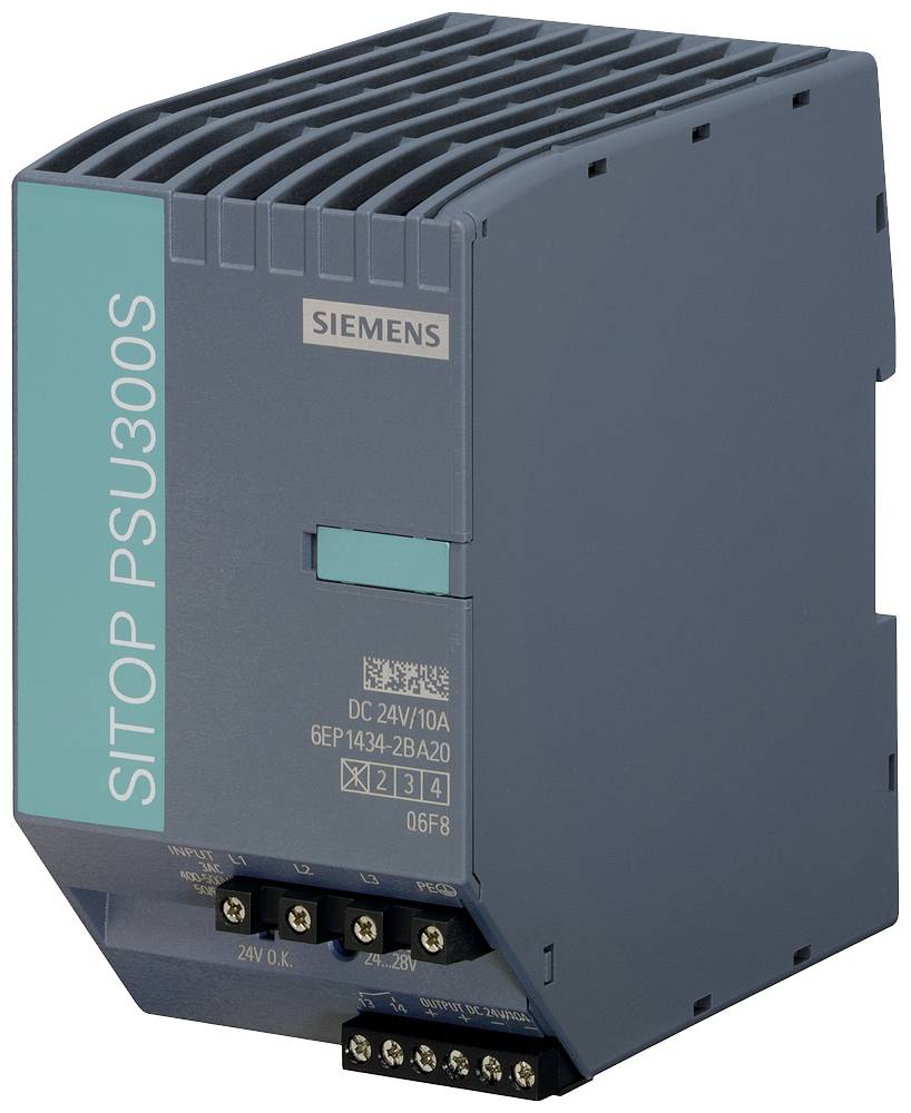Siemens 6 Ep1434 2 Ba20 Hutschienen Netzteil Din Rail Netzgerät 24 Vdc 10 A 1 St   B-Ware - 4025515154044