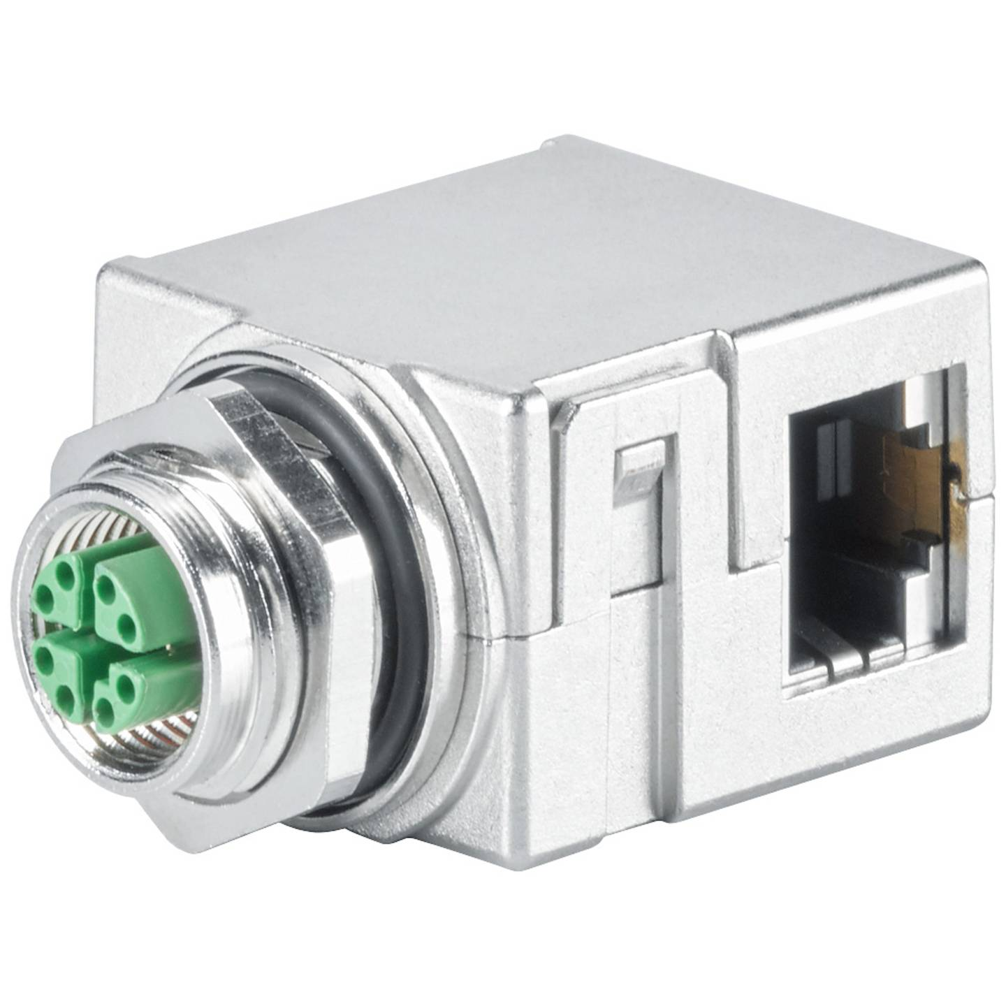 B-Ware Siemens Sensoraktorstecker Verbinder M12 Paneldurchführung Xkodiert Rj45 - 4019169855655