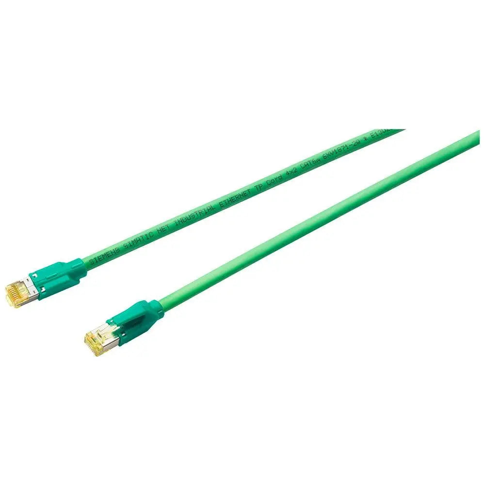 B-Ware Siemens Leitung Kabel Industrial Ethernet Tp Rj45 Cat 6 A Patchkabel Grün 2m - 4019169404938