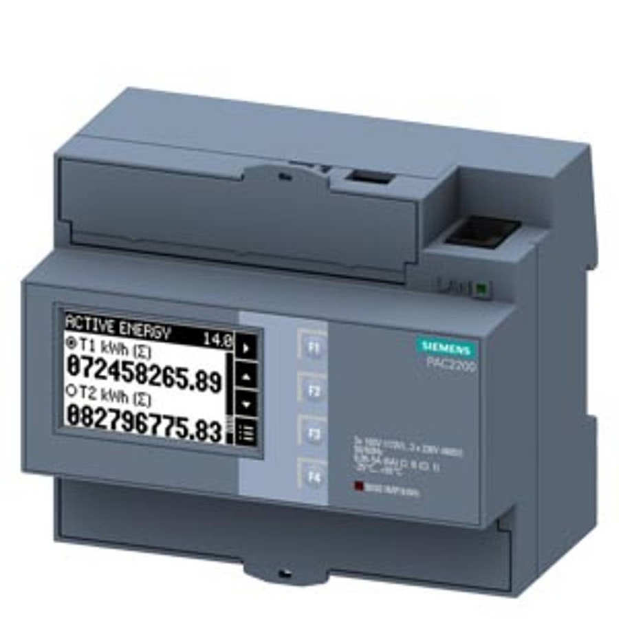 Siemens Vierleiter Messgerät Zähler 7 Km2200 2 Ea30 1 Ea1 Pac2200 Sentron B-Ware - 4001869538532