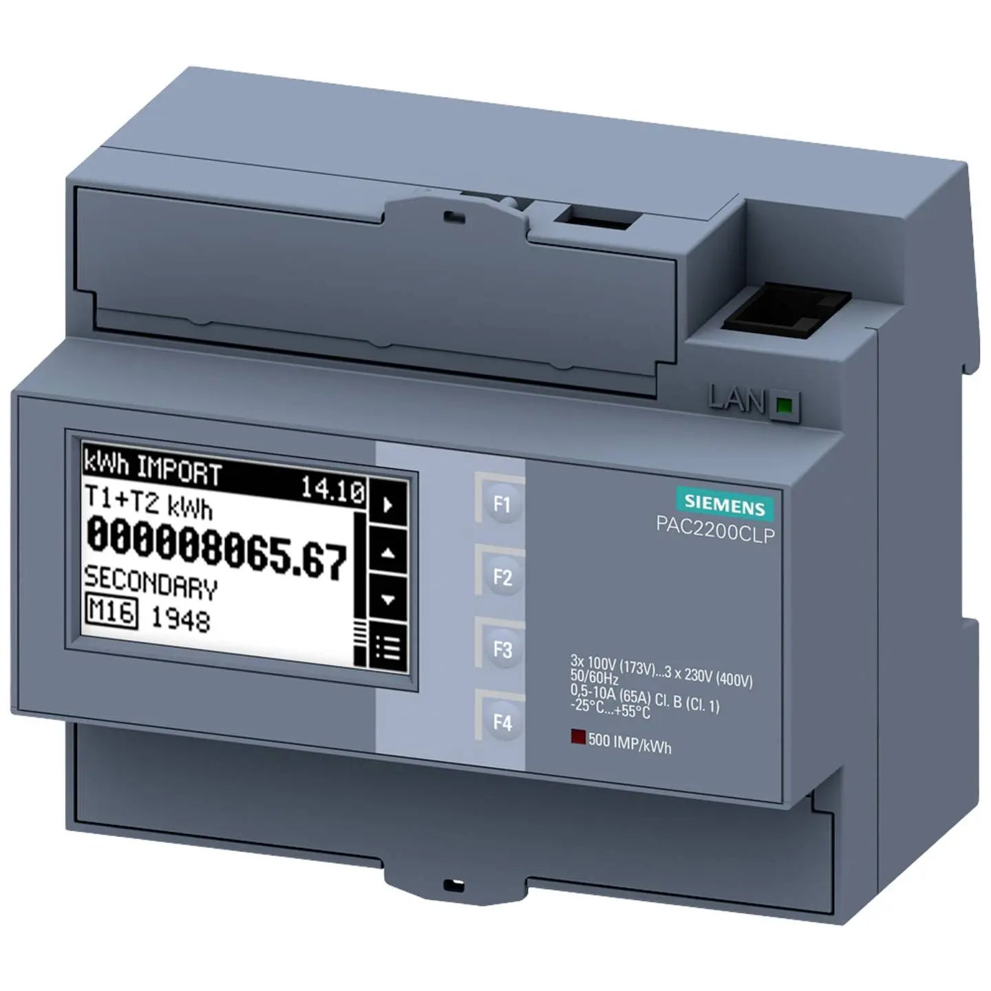 B-Ware Siemens Messgerät Zähler Energiekosten Stromzähler Verbrauchsmessgerät 7 Km2200 - 4001869576824