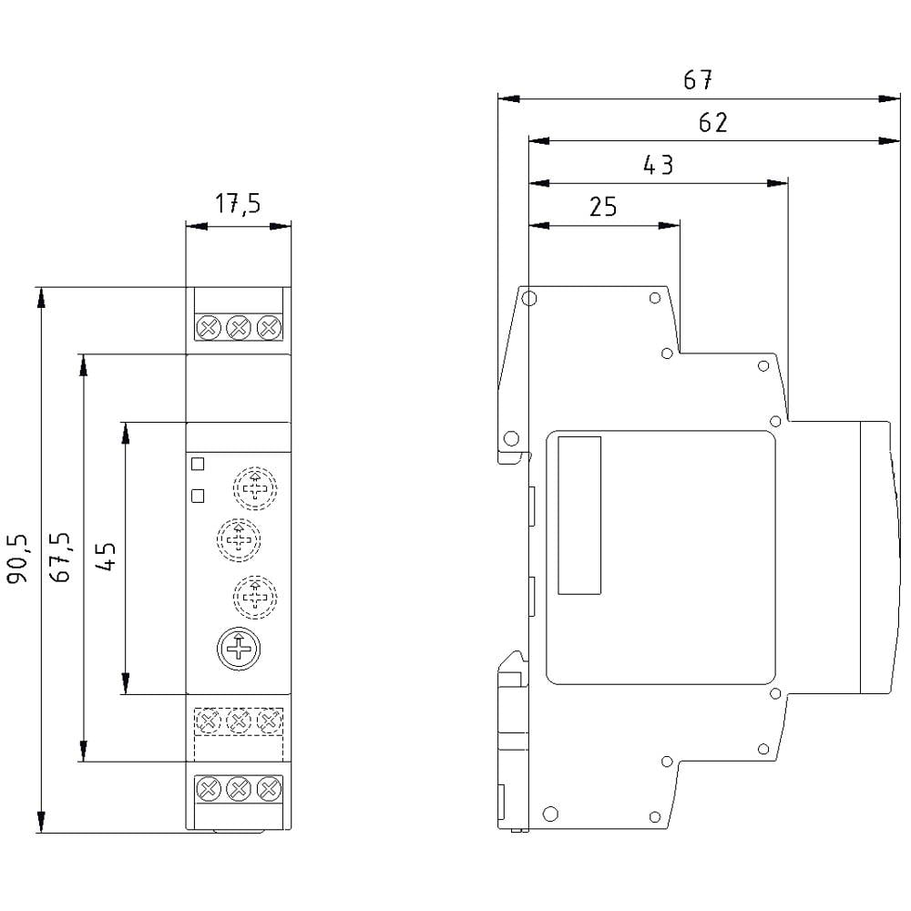Siemens 7 Pv15581 Aw30 7 Pv1558 1 Aw30 Zeitrelais Timer Relais Zeitschaltuhr 1 St    B-Ware - 4011209777309