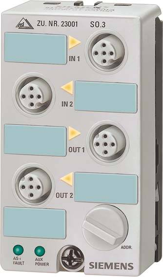 Siemens As I Kompaktmodul K45 Modul E/A Sps Ip67 2 Fach Digitale Ein Ausgänge B-Ware