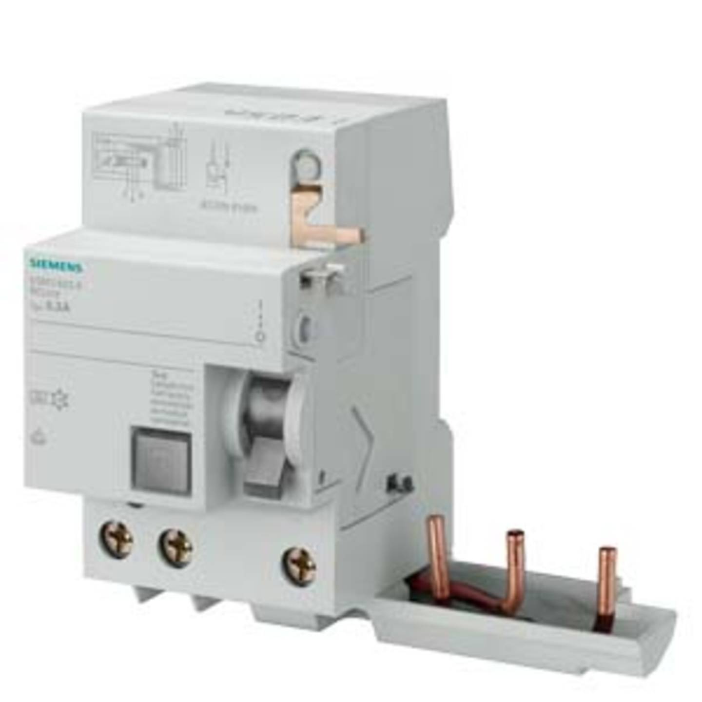 Siemens Fi Block Fehlerstromauslöser Rcd 3 Polig Typ A 63 A 300m A 400 V Sentron B-Ware - 4001869227313