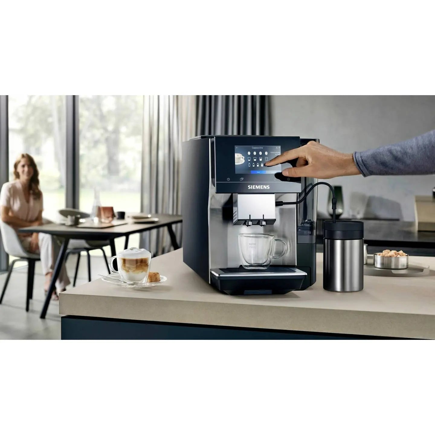 B-Ware Siemens Kaffeevollautomat Eq700 Classic Kaffeemaschine Espressomaschine Silber - 4242003953303