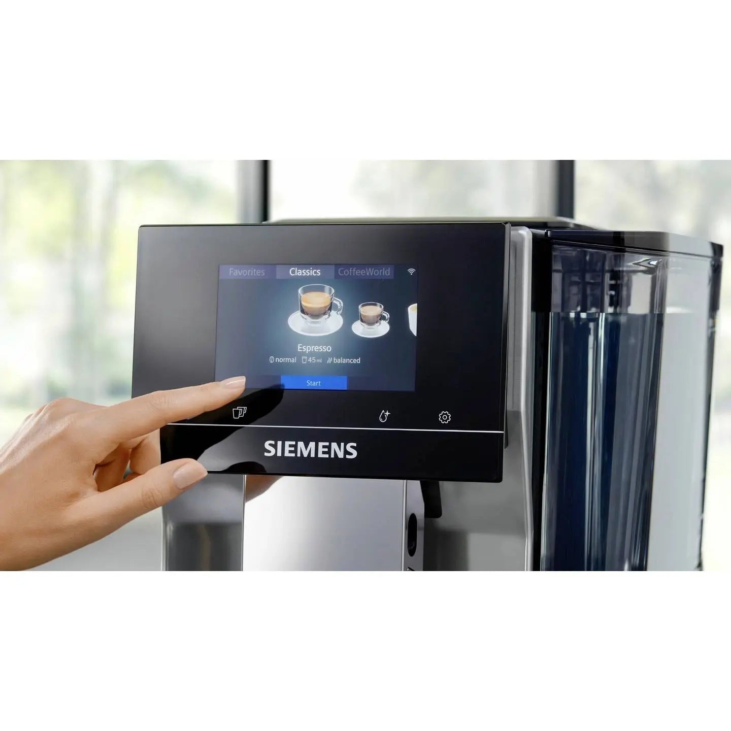 B-Ware Siemens Kaffeevollautomat Eq700 Classic Kaffeemaschine Espressomaschine Silber - 4242003953303