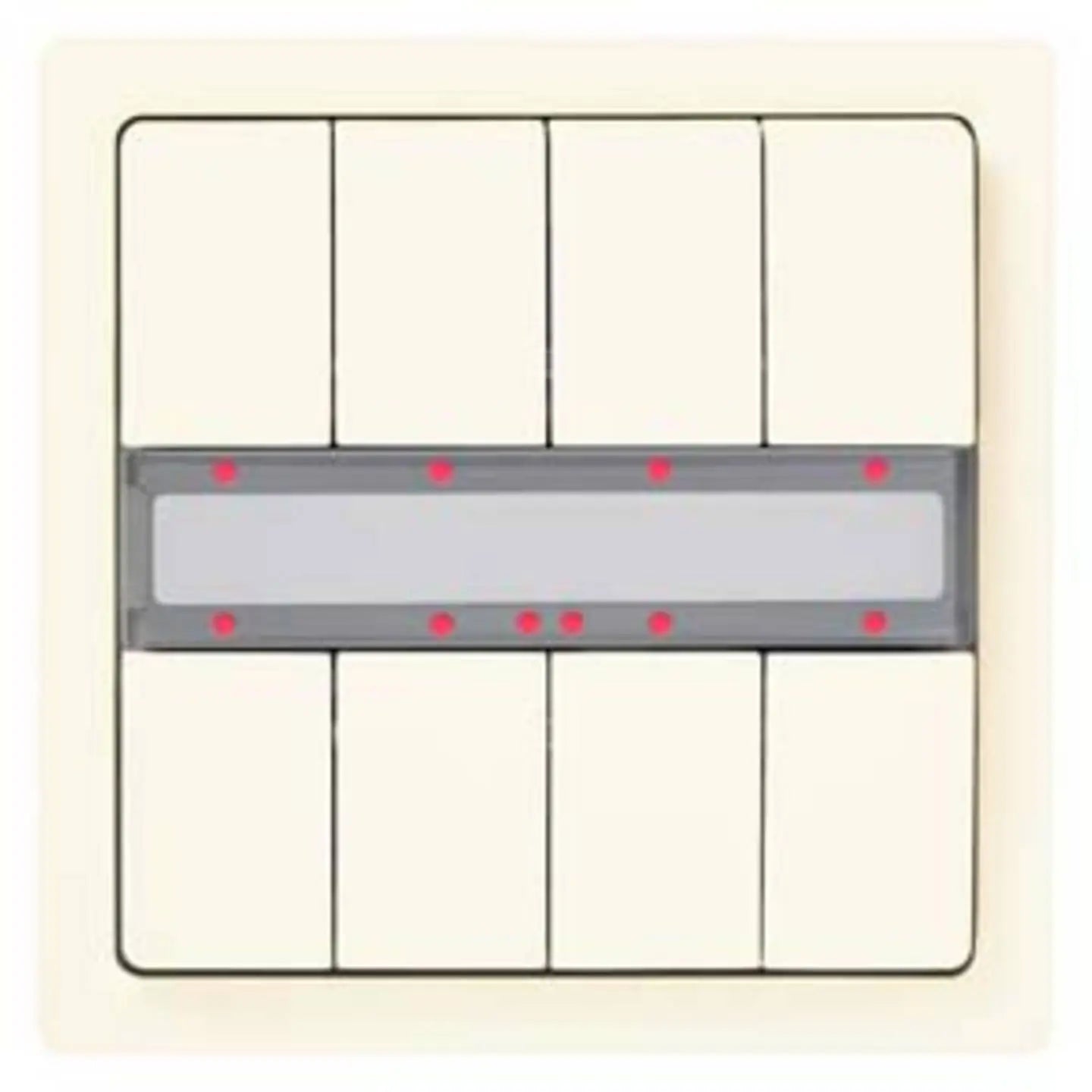 B-Ware Siemens Taster Schalter Sensor Knx Steuerung Weiß 8fach Vertikale Bedienung - 4001869402116