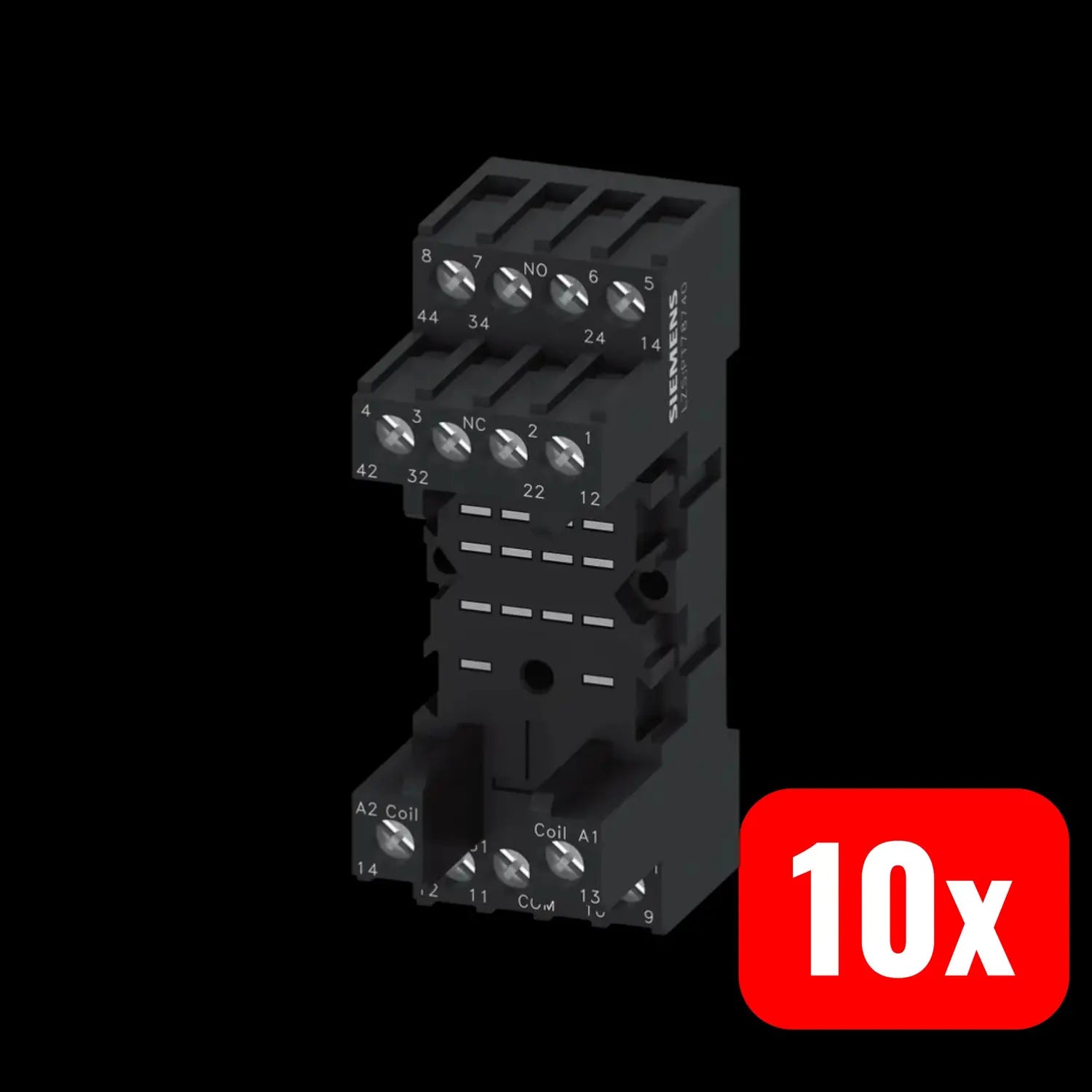 B-Ware Siemens Sockel Relaisfassung Relais Stecksockel Pt Relaisfassung 10 Stück - 4011209675056