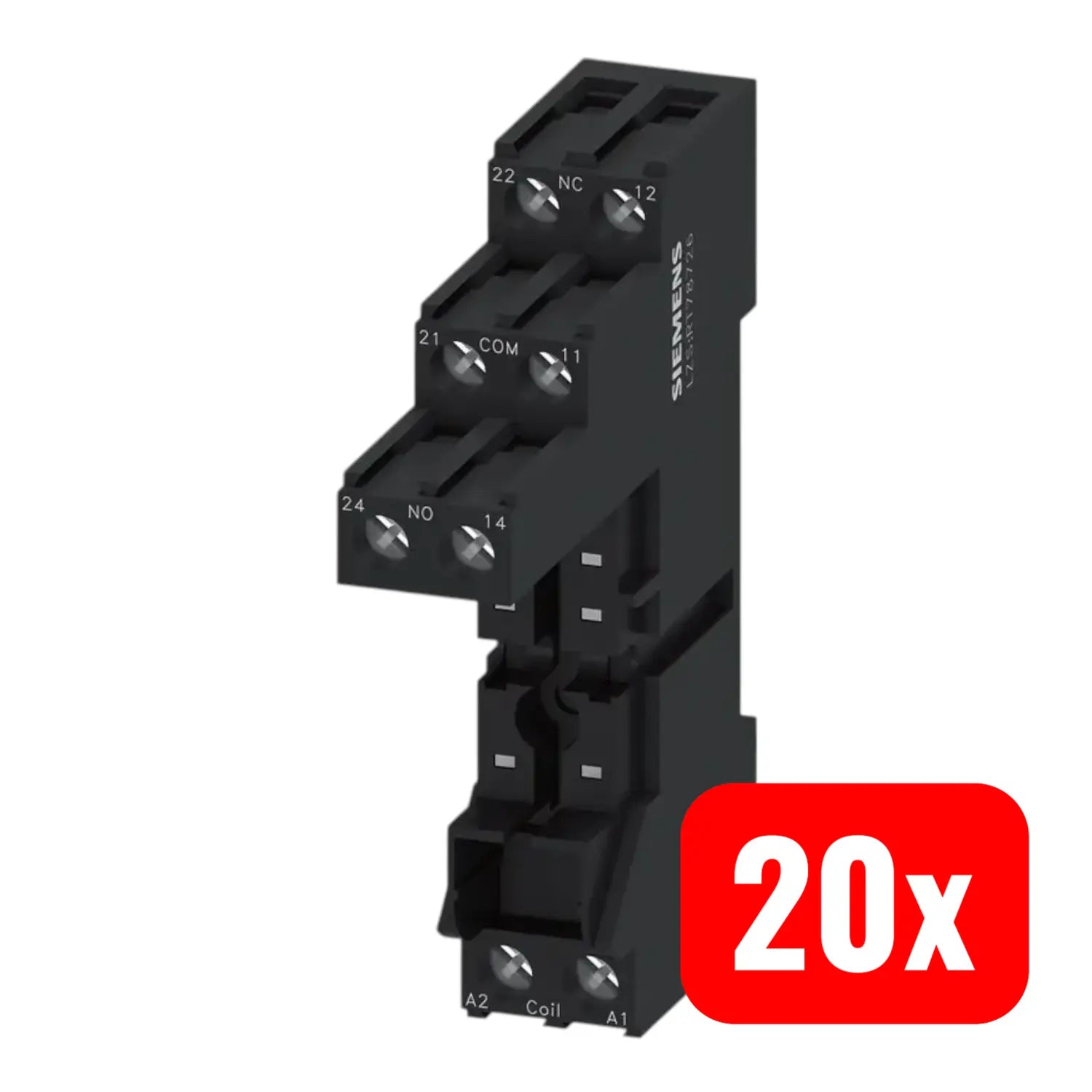 B-Ware Siemens Sockel Lzs Rt78726 Stecksockel Basis Rt Relais Sirius Schraub 20 Stück - 4011209674929