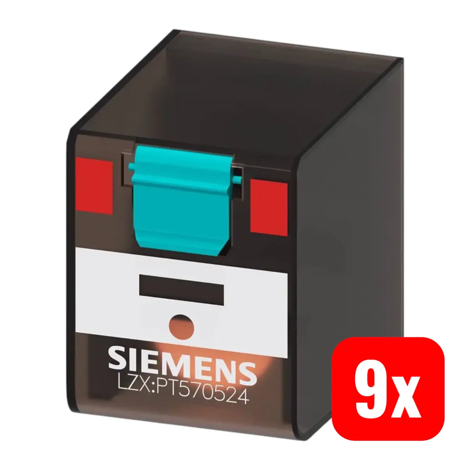 B-Ware Siemens Steckrelais Relais Lzx Pt570524 Schaltrelais 4 Kontakte 24 V Ac 9 Stück - 4011209568631