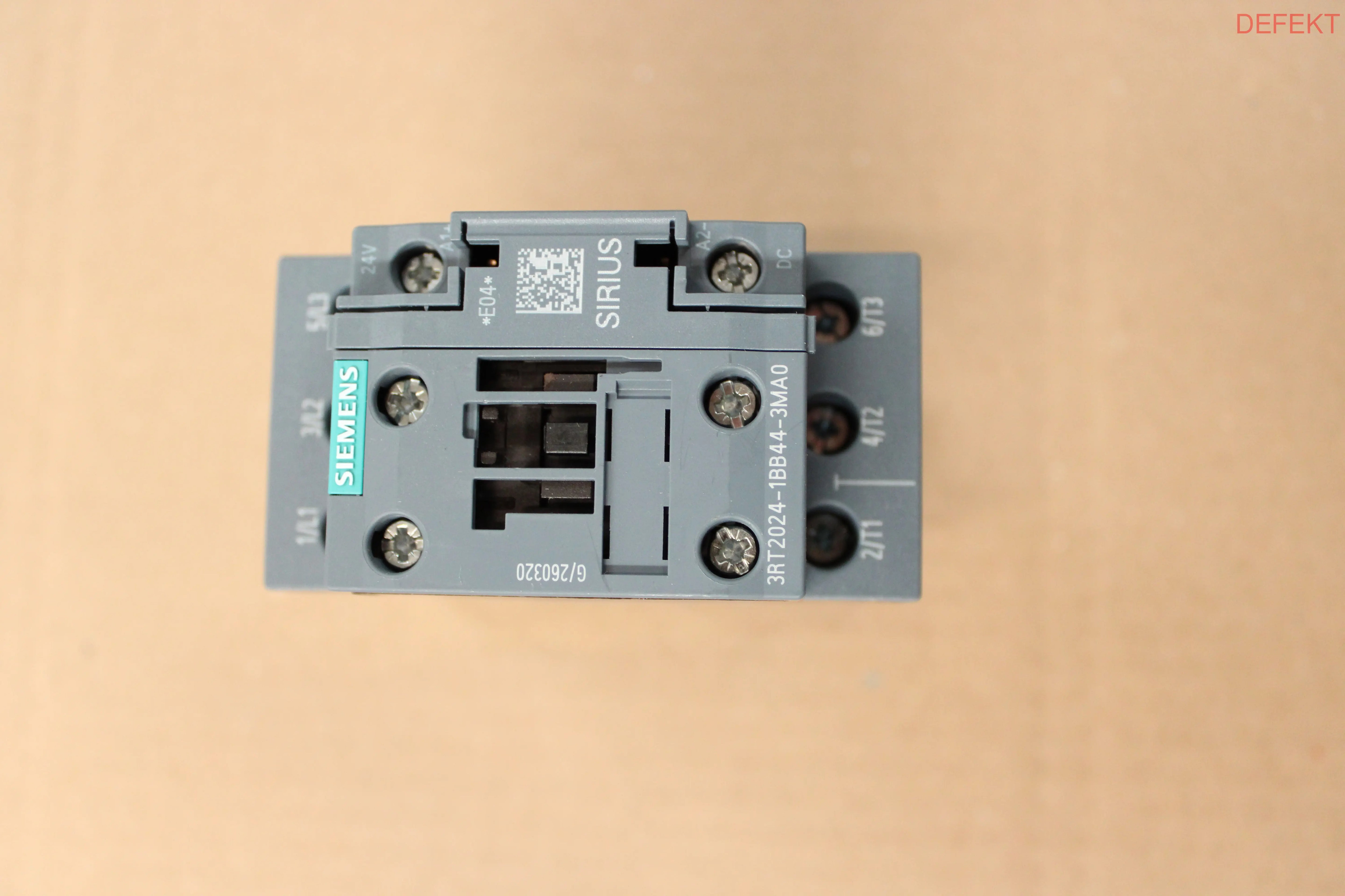 D-Ware Siemens Leistungsschütz Schütz Sirius Motorsteuerung Dc24 V S0 Defektware - 4011209837065