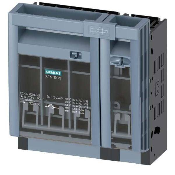 Siemens 3 Np11241 Ca20 Sicherungslasttrennschalter Sicherungsgröße Trennschalter B-Ware