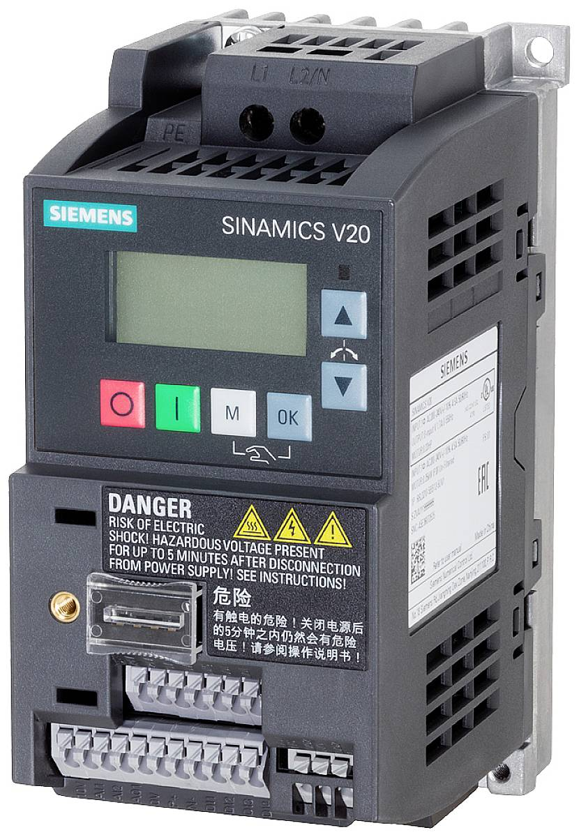 Siemens Sinamics Frequenzumrichter V20 Umrichter Siehe Text/Foto B-Ware - 4042948669792