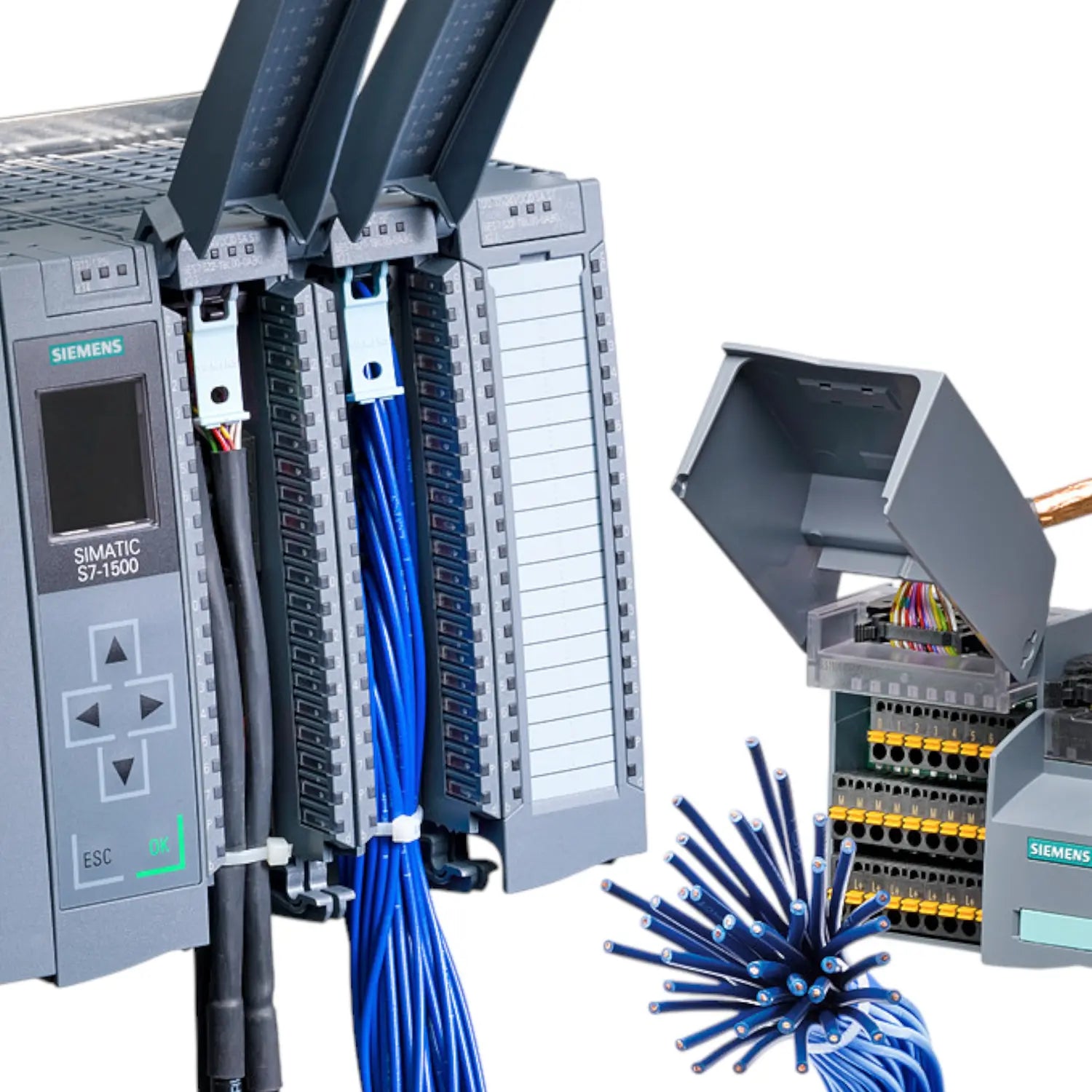 B-Ware Siemens Sps Steckverbinder Frontstecker Verbindungstechnik 40 Pol Halogenfrei