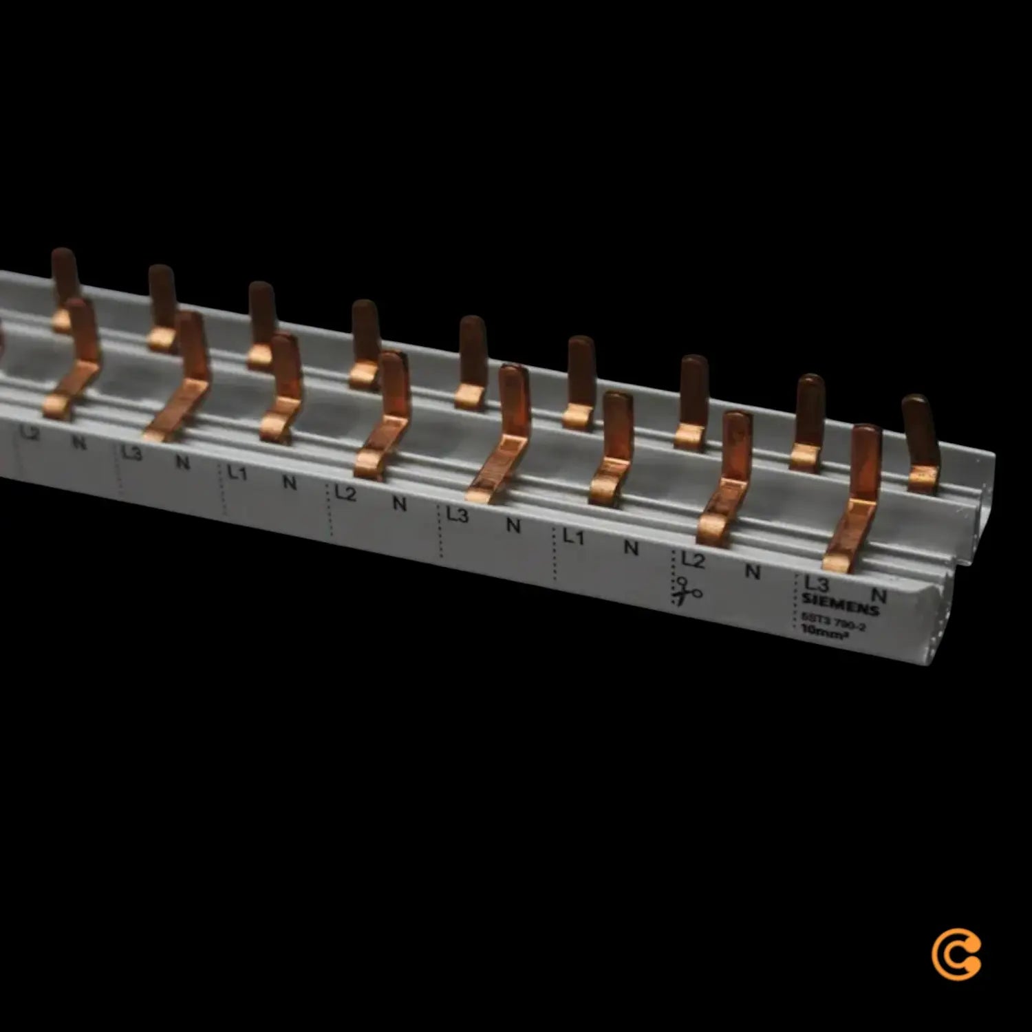 B-Ware Siemens Stiftsammelschiene Schiene Rechts 4 Polig Kompaktgerät Verteilerschrank - 4001869598918