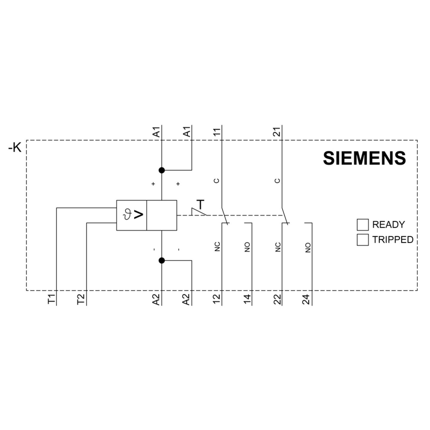 B-Ware Siemens Thermistor Motorschutzrelais Auswertegerät Motorschutz Standard - 4047621006697