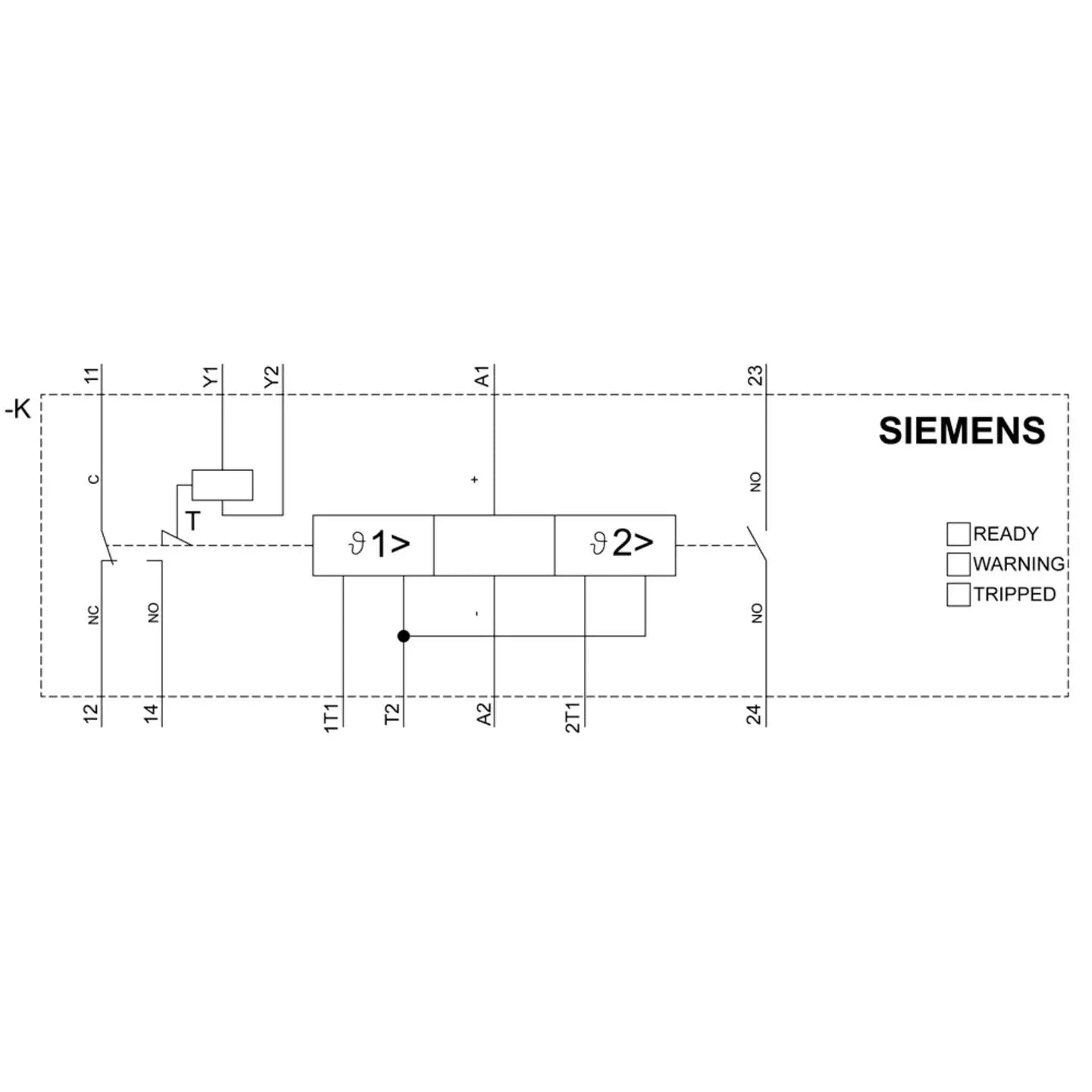 B-Ware Siemens Thermistor Motorschutzrelais Motorschutzrelais 3 Rn2 3 Rn2023 1 Dw30 Sirius - 4047621006789