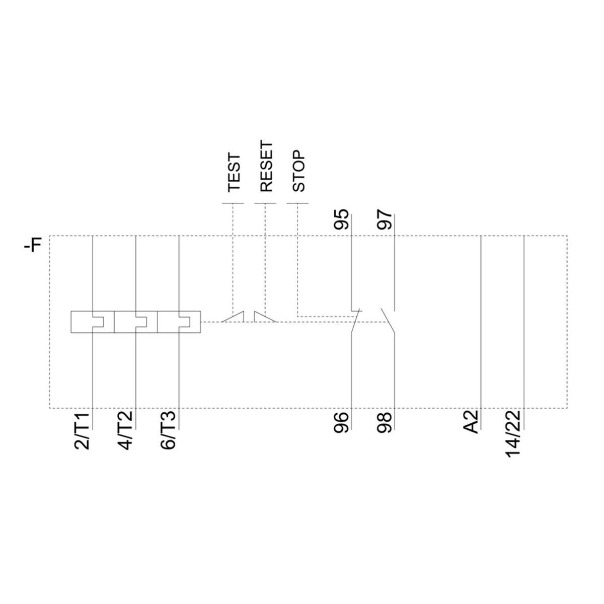 Siemens Überlastrelais Relais 690V S00 3RU2116-1AB0 1 Schließer 1 Öffner 1 Stück - 4011209781597