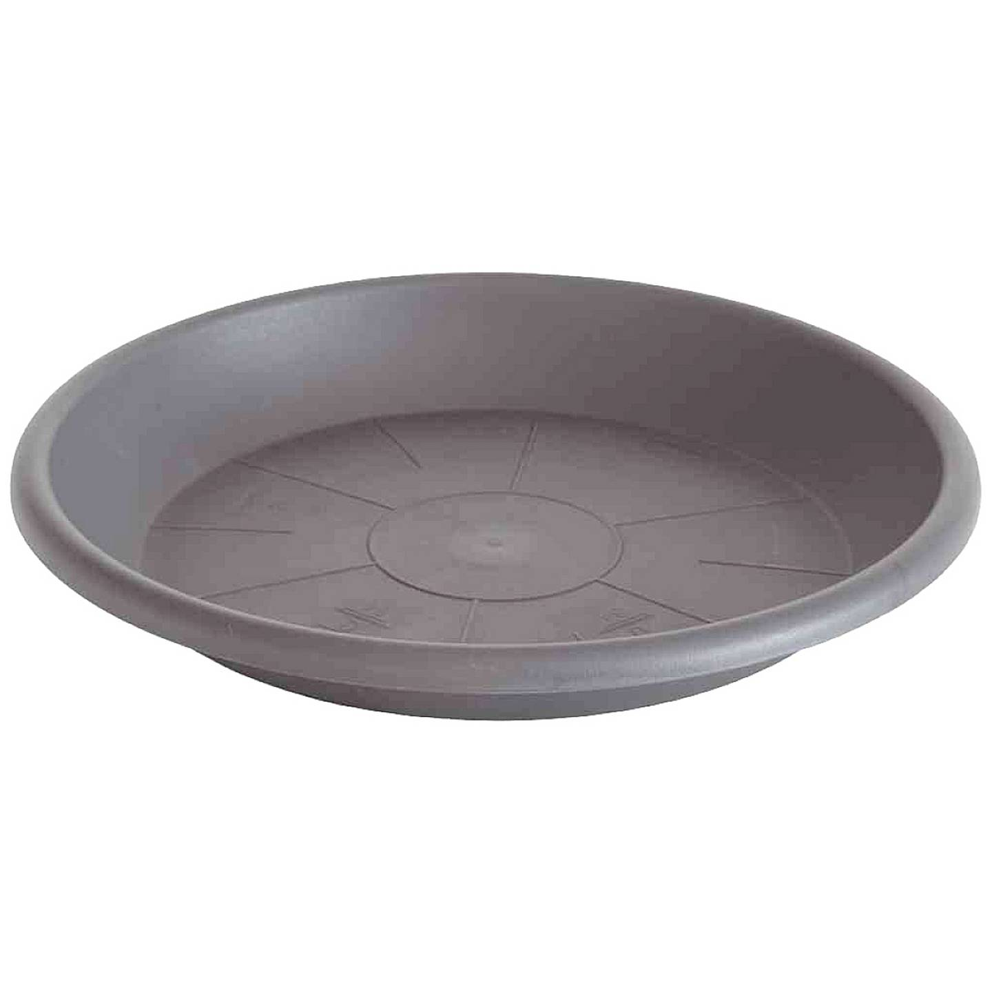 B-Ware Siena Garden Untersetzer Blumentopf Kunststoff 176802 Ga Anthrazit 4 Stück - 4019111017544