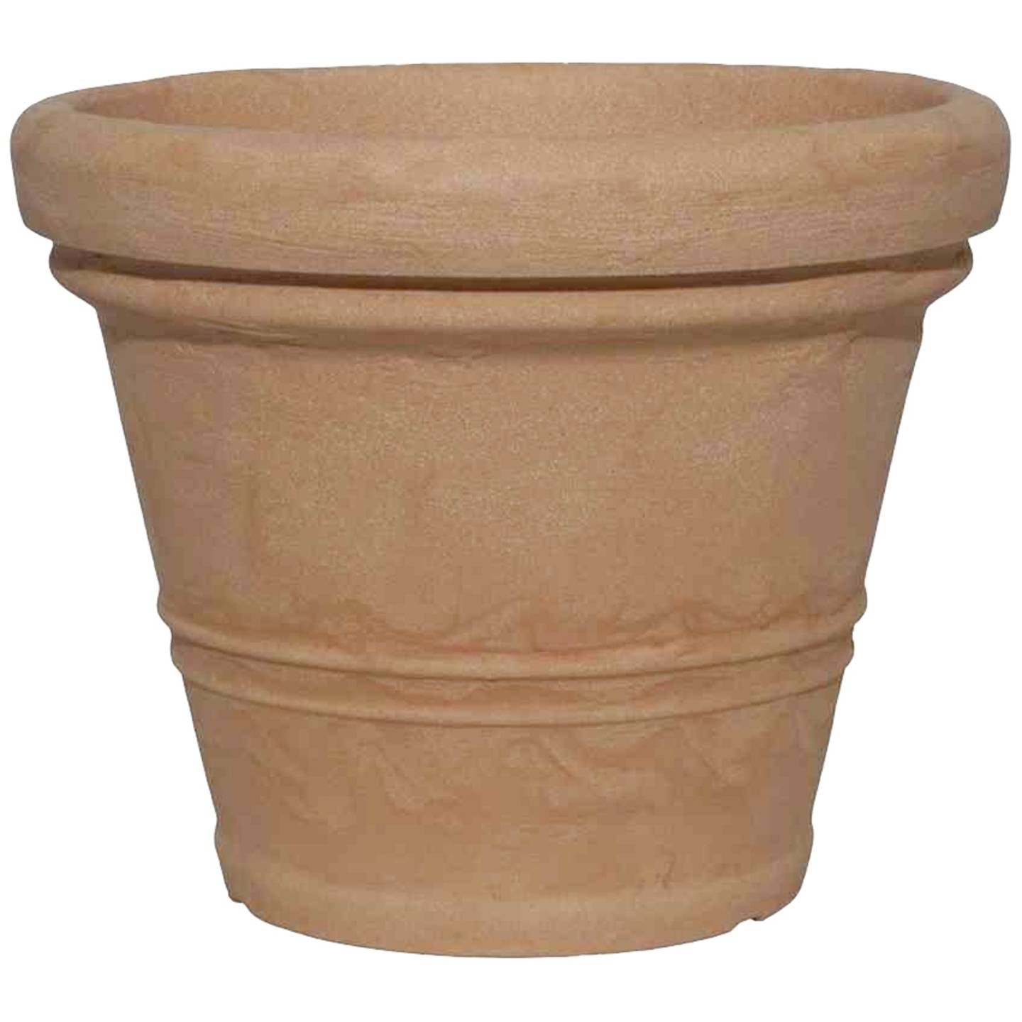 Siena Garden Pflanzgefäß Blumenkübel AMALIA 70 Kunststoff Terracotta 2 STÜCK - 4055938896047