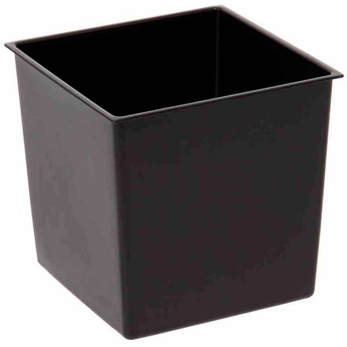 B-Ware Siena Garden Pflanzgefäß Blumentopf Anthrazit Kunststoff Hochglanzoptik Eckig - 4019111503764