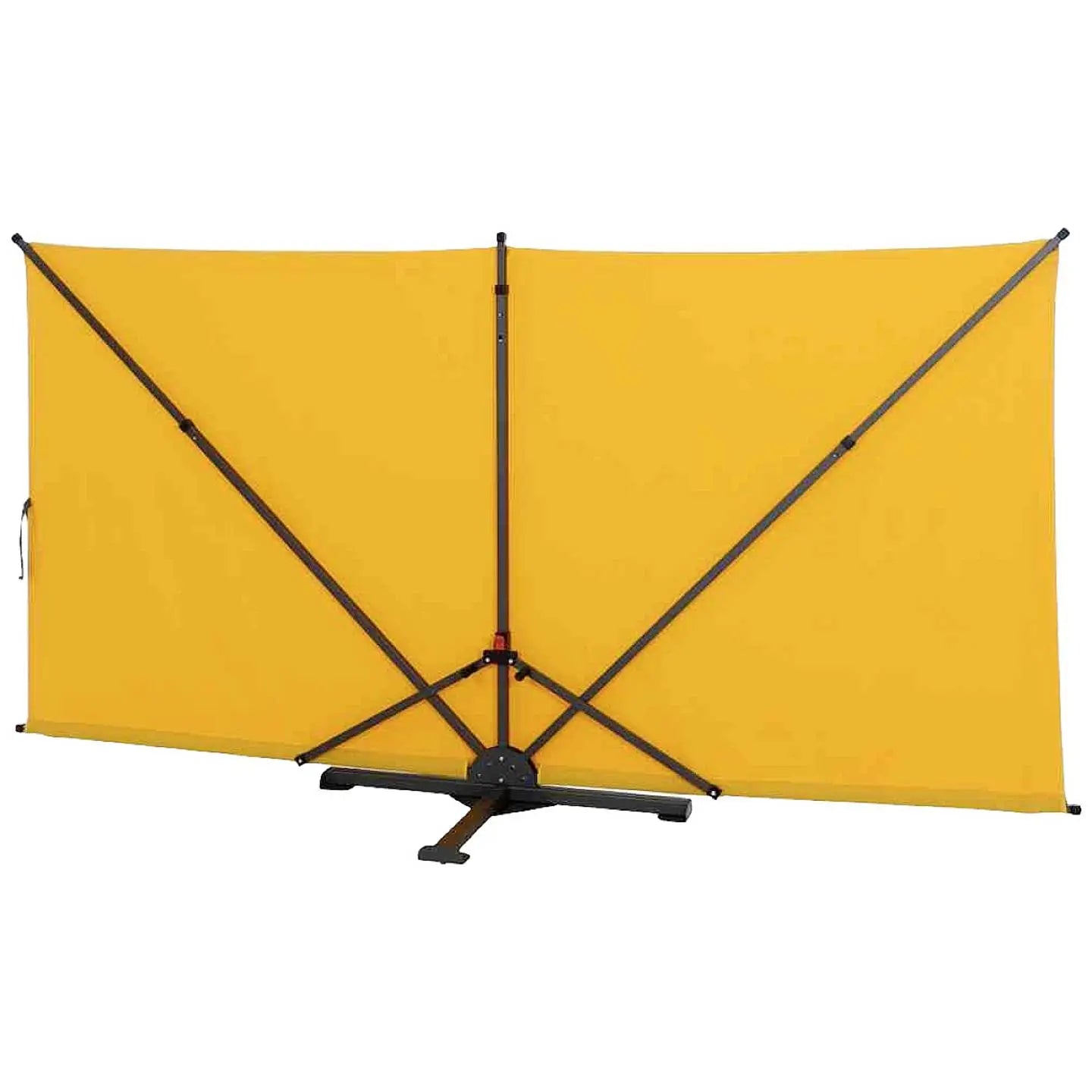 B-Ware Siena Garden Sichtschutz Paravent Ben Gelb Faltbar Terrasse 150x280 Cm Polyester - 4055938415002