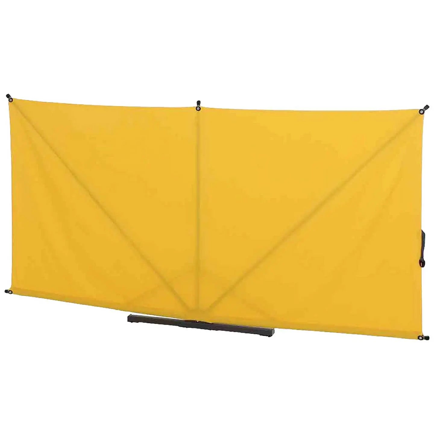 B-Ware Siena Garden Sichtschutz Paravent Ben Gelb Faltbar Terrasse 150x280 Cm Polyester - 4055938415002