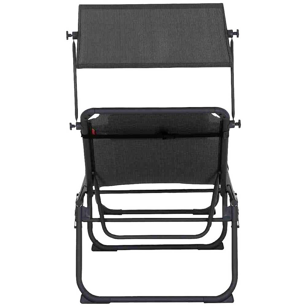 Siena Garden M31055 Campingliege Faltbett Comfort Gr Mit Sonnendach B-Ware - 4055938449793