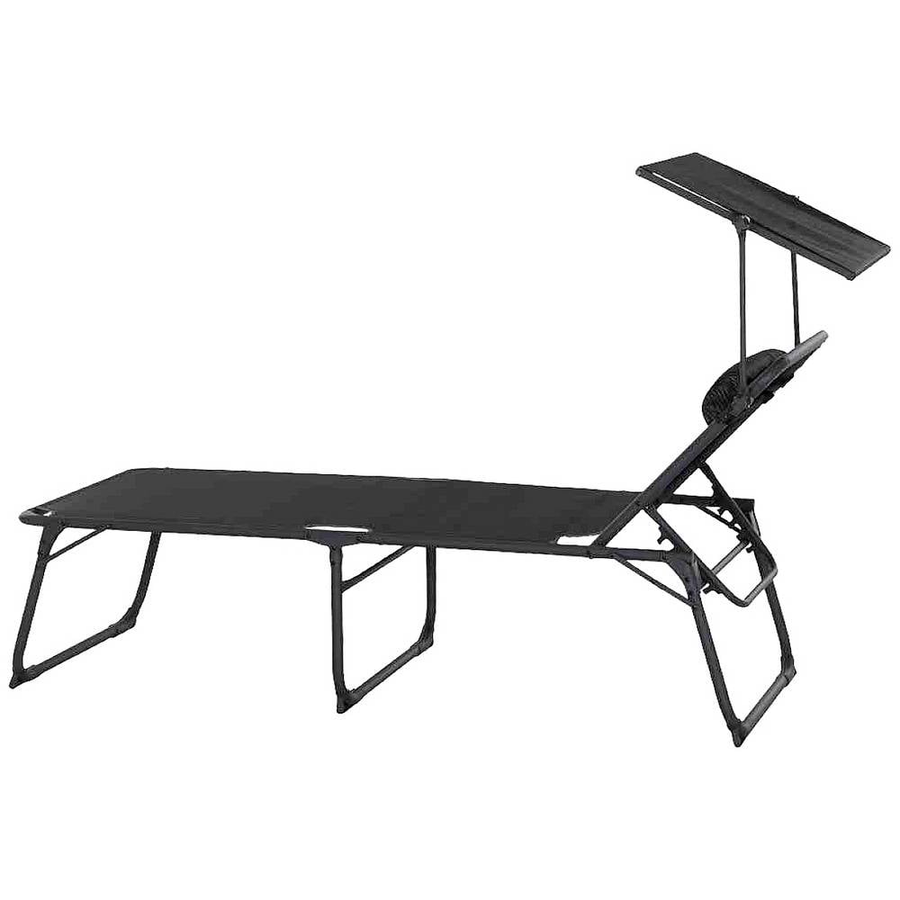 Siena Garden M31055 Campingliege Faltbett Comfort Gr Mit Sonnendach B-Ware - 4055938449793