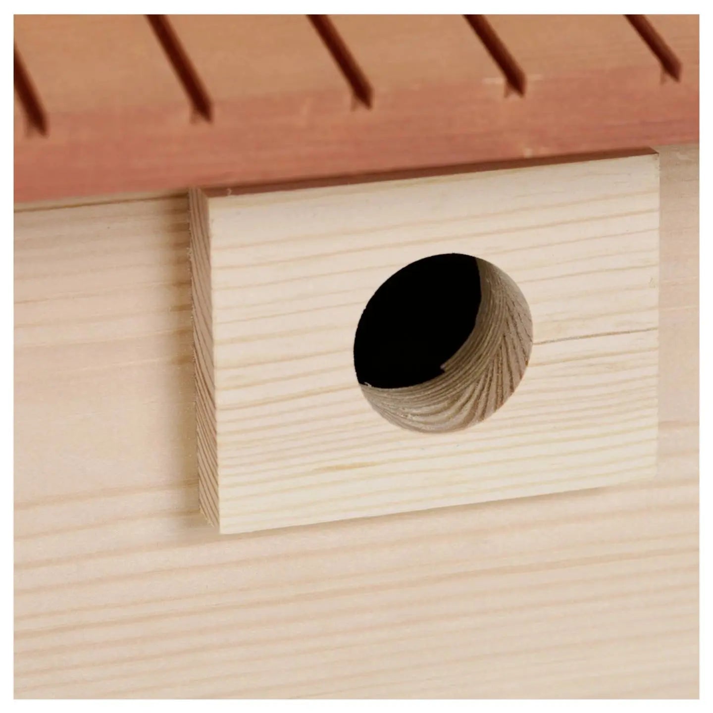 B-Ware Siena Garden Nistkasten Vogelhaus Spatzen Reihe Nestperle Paula Kiefer 2 Stück - 4055938528276