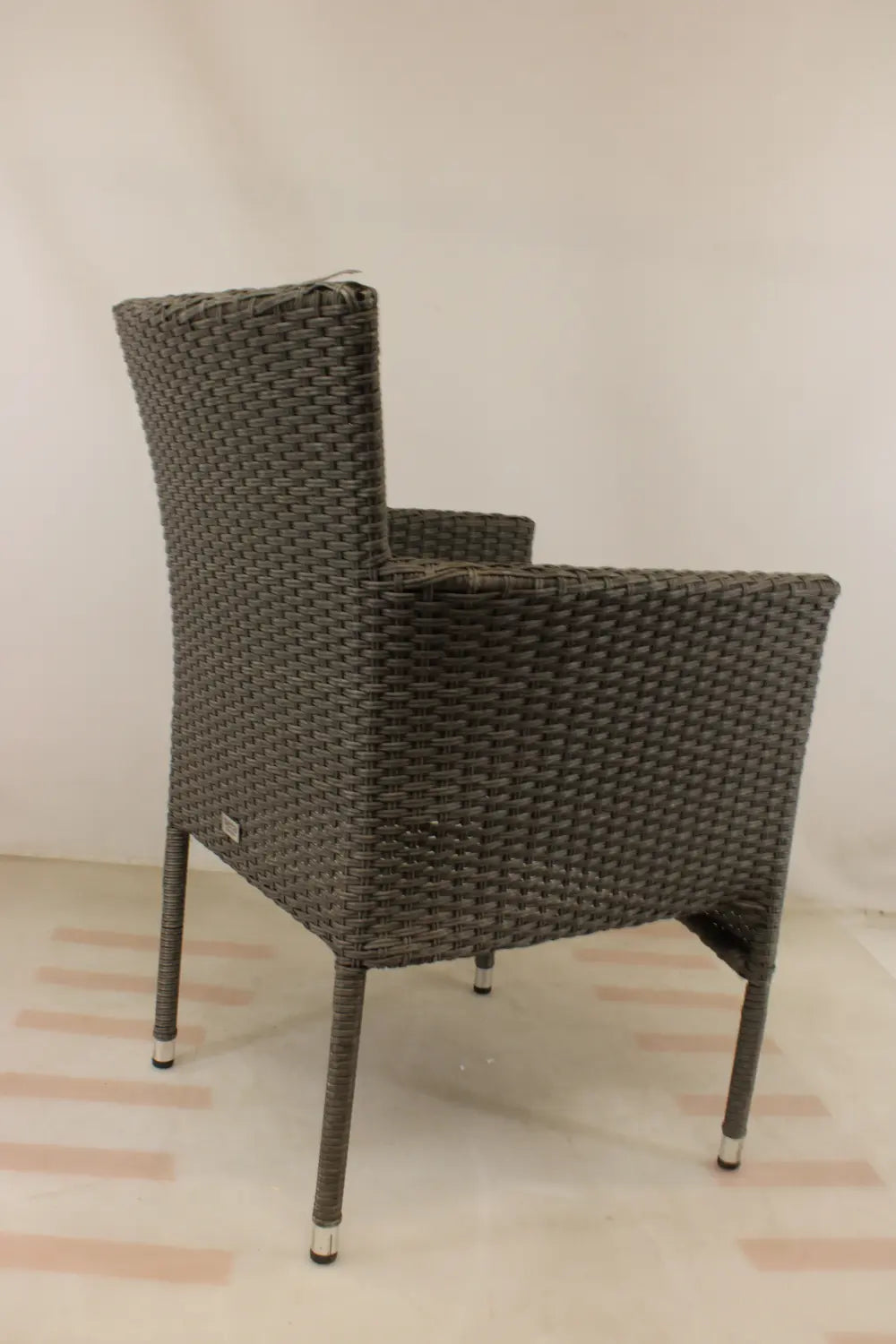 B-Ware Siena Garden Padova Dining Sessel Grau Stuhl Stapelstuhl Outdoor Siehe Text/Foto - 4055938414494