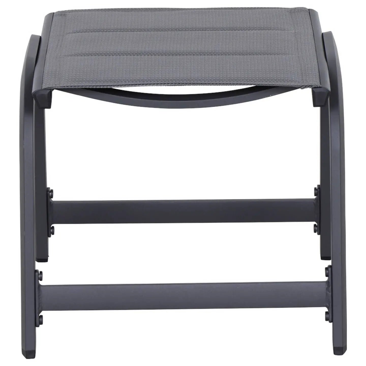 B-Ware Siena Garden Gartenhocker Sitzbank Hocker Tesoro Aluminium Anthrazit Royal Grau - 4055938494922