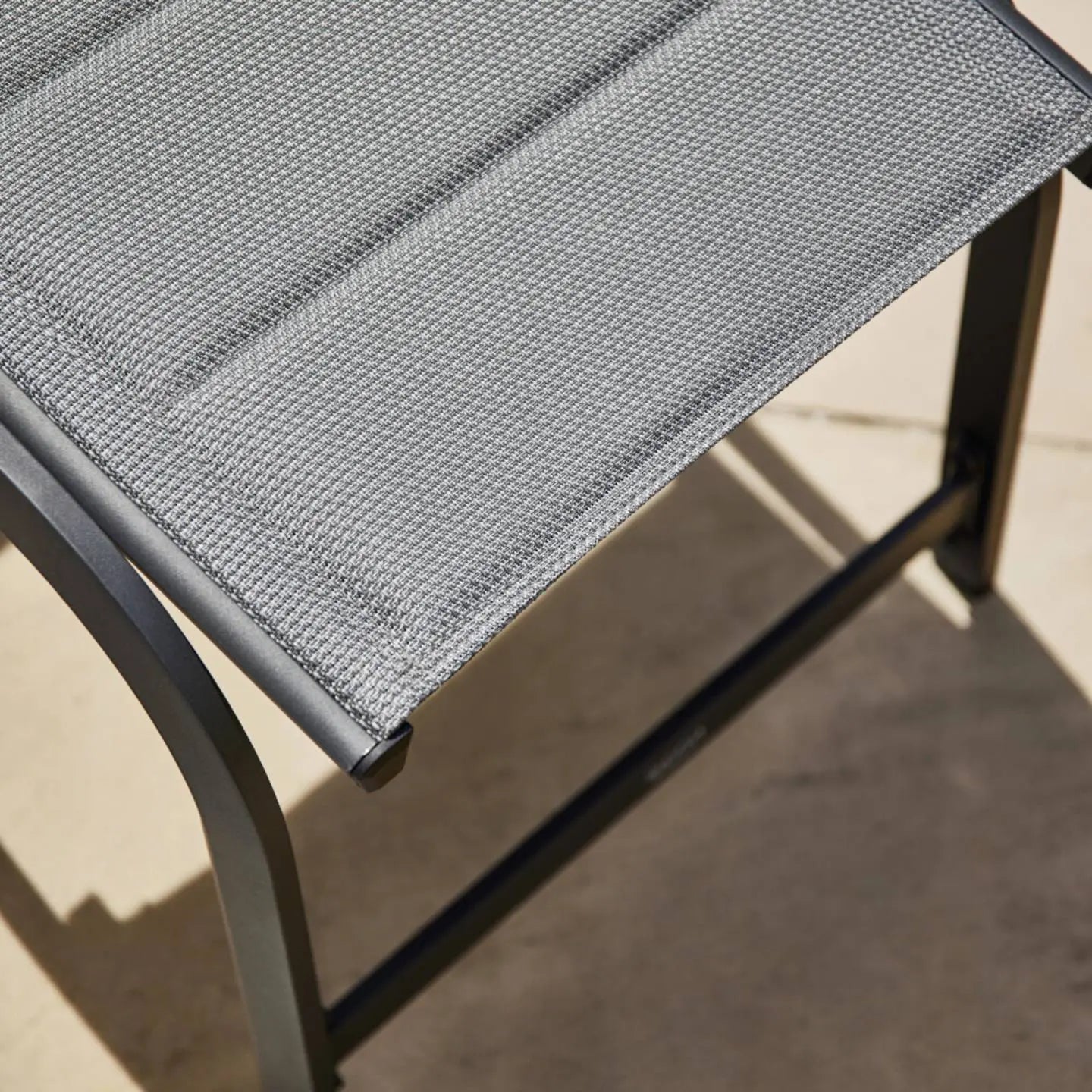 B-Ware Siena Garden Gartenhocker Sitzbank Hocker Tesoro Aluminium Anthrazit Royal Grau - 4055938494922
