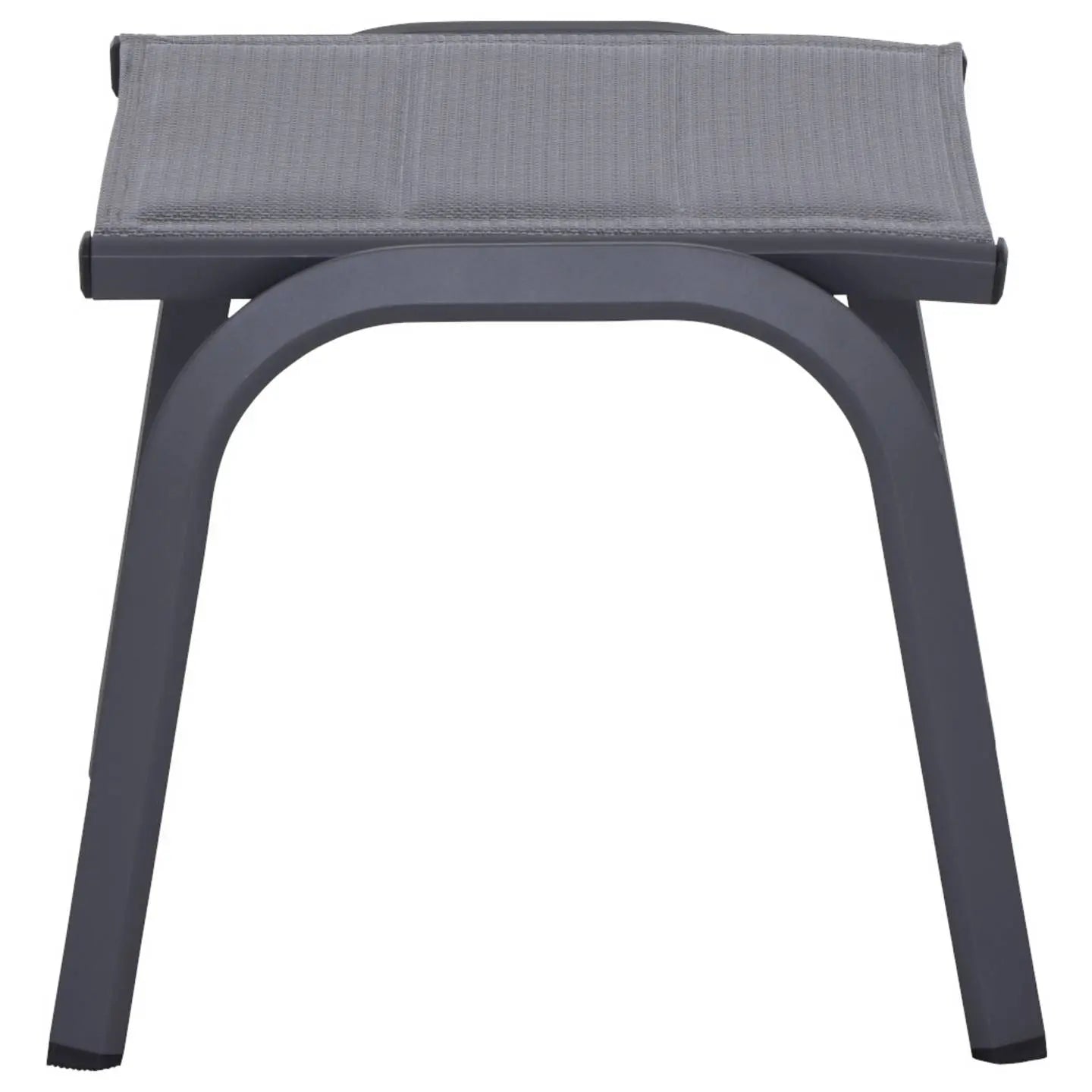 B-Ware Siena Garden Gartenhocker Sitzbank Hocker Tesoro Aluminium Anthrazit Royal Grau - 4055938494922