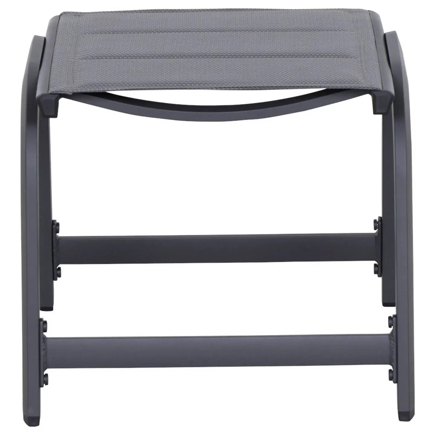 B-Ware Siena Garden Gartenhocker Sitzbank Hocker Tesoro Aluminium Anthrazit Royal Grau - 4055938494922