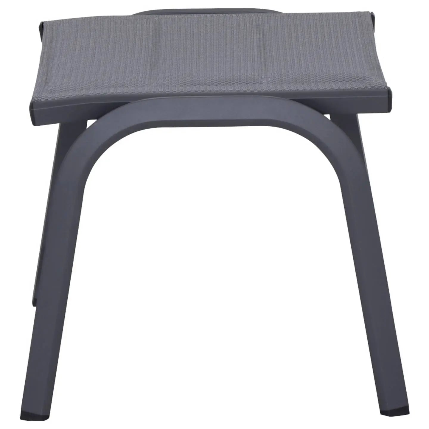 B-Ware Siena Garden Gartenhocker Sitzbank Hocker Tesoro Aluminium Anthrazit Royal Grau - 4055938494922