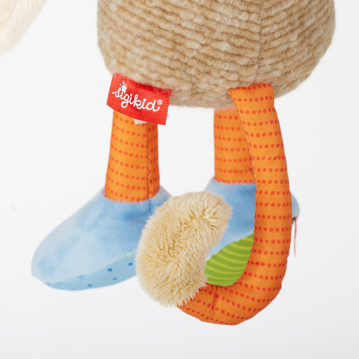 sigikid Kuscheltier Plüschtier Tiger Sweety Patchwork bunt Kinder Spielzeug - 4001190428526