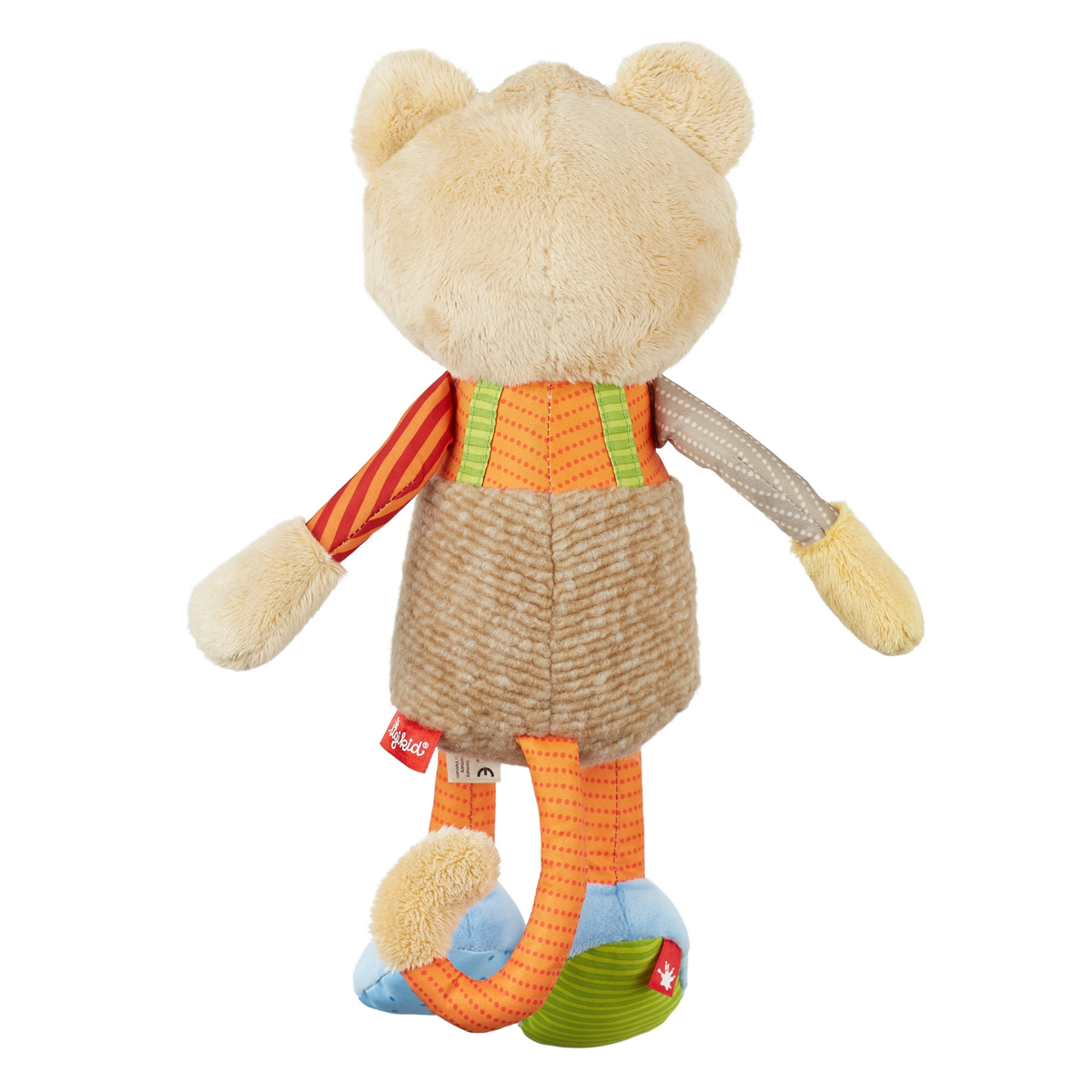 sigikid Kuscheltier Plüschtier Tiger Sweety Patchwork bunt Kinder Spielzeug - 4001190428526