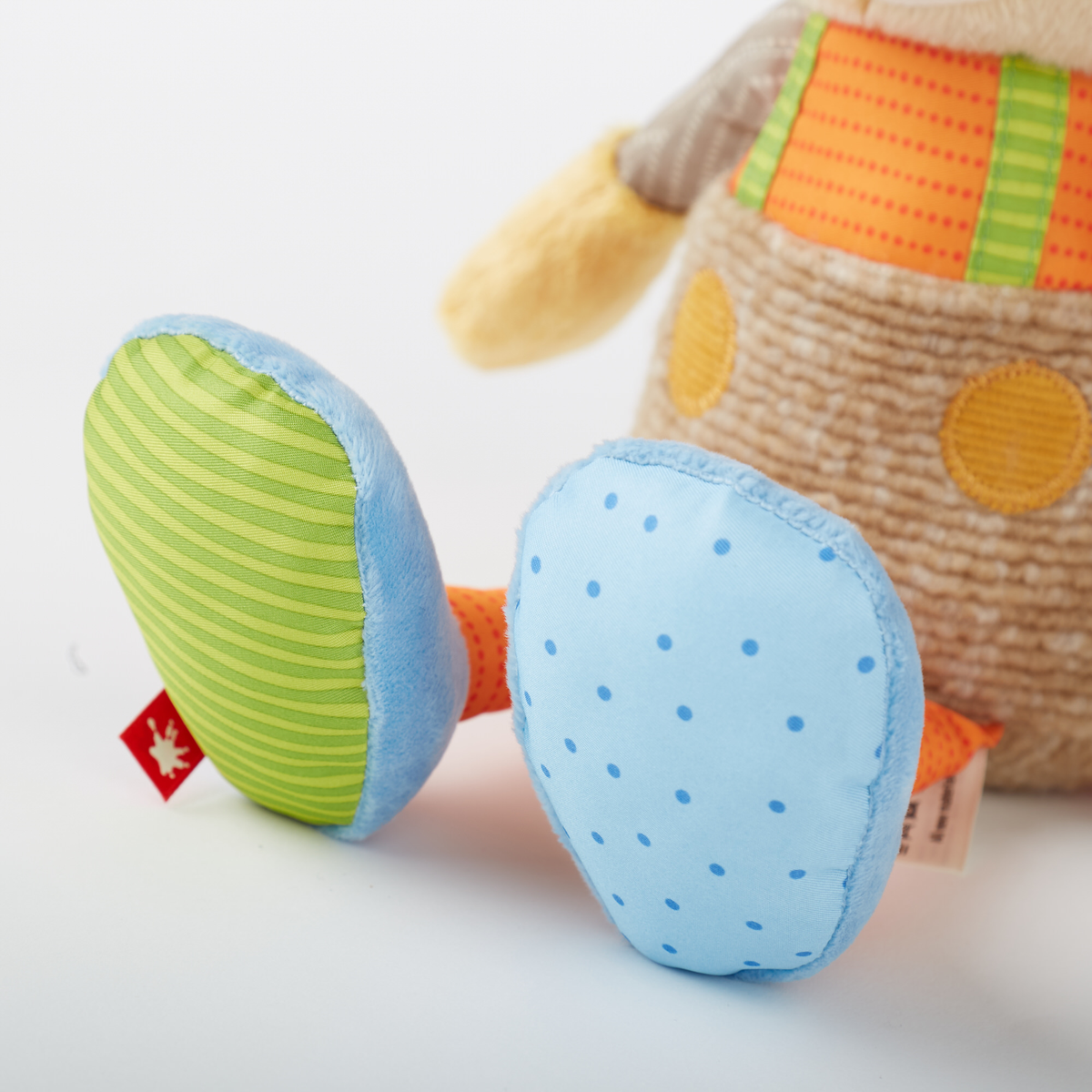 sigikid Kuscheltier Plüschtier Tiger Sweety Patchwork bunt Kinder Spielzeug - 4001190428526