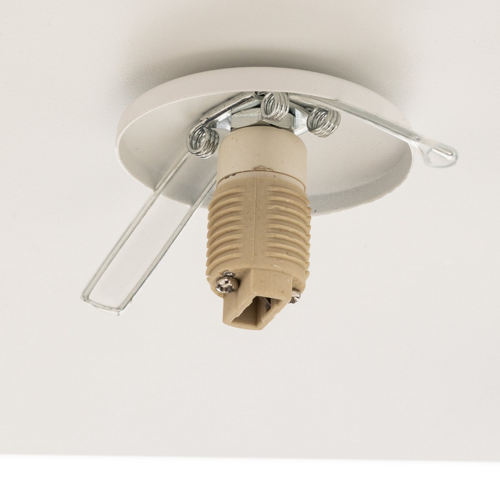 Sigma Deckenleuchte Lampe Licht Firn Eckig Dreiflammig Weiß G9 Ip20 Deckenlampe B-Ware - 5907554417870